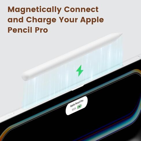 PITAKA iPad Pro 11 Inch case 2025/2024, Magic Keyboard Compatible Case for iPad Pro M5/M4, Support Apple Pencil Charging, Aramid Fiber Made [MagEZ Case 2 - Canyon Yellow] in Kuwait