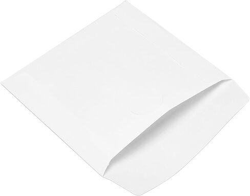 100 عبوة من أغلفة أقراص CD DVD، وأغلفة أقراص ورقية قابلة لإعادة الاستخدام مع نافذة وغطاء شفاف، ومساحة تخزين سميكة مقاومة للغبار لقرص مصغر مقاس 8 سم in Kuwait
