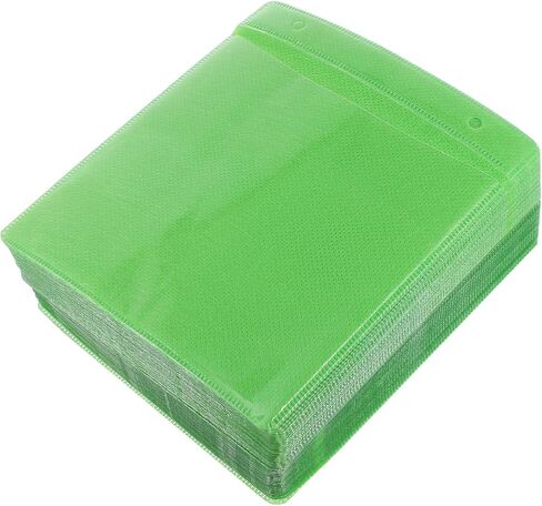 200pcs 12cm Plastic CD DVD Sleeves Storage Bags for Car Media Organizer Protective Holder for Disc Storage Random Color in Kuwait