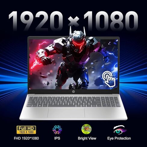 HP 15.6" FHD Touchscreen Business Laptop, Fast Intel Core 7 150U CPU (Up to 5.4GHz), Intel Iris Xe Graphics, 8GB DDR5 RAM, 256GB SSD, Windows 11 Pro in Kuwait