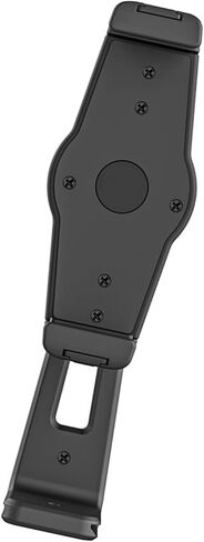 Universal Tablet Tripod Mount Holder Adjustable Phone Clamp 12-17cm with Dual Cold Shoe Mount - 360° Rotation for Video Recording and Photography Accessories in Kuwait