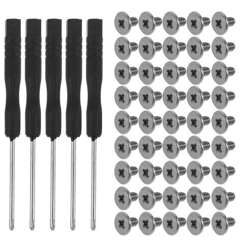 NUOBESTY 500pcs M2x3mm Metal SSD Mounting Screws with 5 Screwdrivers Laptop Repair Screw Kit for PC and Notebook DIY Installation and Computer Hardware Maintenance in Kuwait