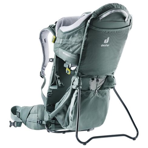 حقيبة ظهر Deuter Kid Comfort Child Carrier للمشي لمسافات طويلة I Active Standard Fit & Active SL تناسب المرأة - أزرق مخضر in Kuwait