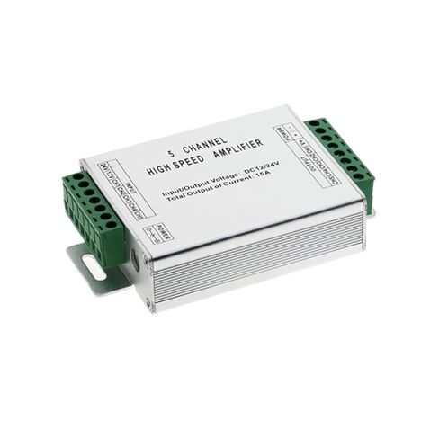 RGB+CCT high Speed Power Signal Amplifier 50A Data Repeater 5CH Channel(5PIN for RGBW) in Kuwait
