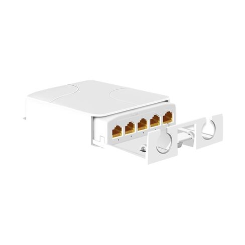Outdoor Waterproof 1000Mbps POE Extender Repeater 1-Input 4-Output 48V Network Switch Adapter(10pcs PoE Extender) in Kuwait