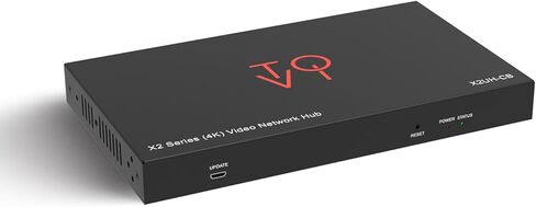 ToVi X2 Series 4K AV-Over-IP Encoder & Decoder with KVM, HDMI 2.0b, HDCP 2.2, PoE, Audio Routing, Fiber & RJ45 Transmission, Multi-Window & Video Wall Support (X2UH-KVM-ED) in Saudi Arabia