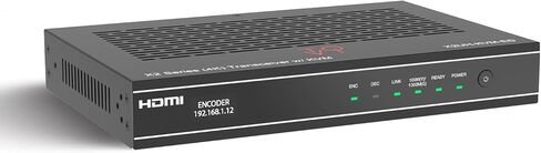 ToVi X2 Series 4K AV-Over-IP Encoder & Decoder with KVM, HDMI 2.0b, HDCP 2.2, PoE, Audio Routing, Fiber & RJ45 Transmission, Multi-Window & Video Wall Support (X2UH-KVM-ED) in Saudi Arabia