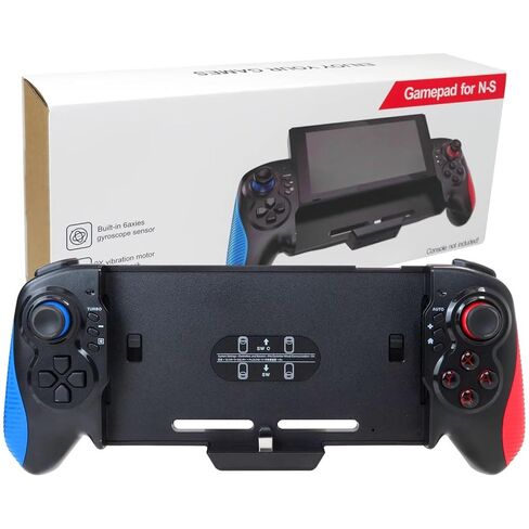 RGNEIN Upgraded Gamepad Dual Vibration Handheld Controller Repl. For Nintendo Switch Joy-Con Game Grip in Kuwait