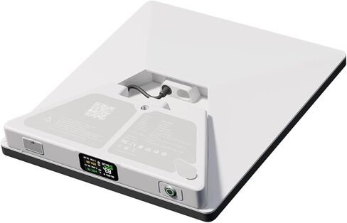حزمة بطارية Starlink Mini LinkPower 2، بنك طاقة بقدرة 99 وات في الساعة لـ Starlink Mini، وقت تشغيل لمدة 5 ساعات، يدعم الالتفافية، مدخل شحن DC/مغناطيسي DC/USB-C، مخرج تفريغ USB-C، جهاز تحكم عن بعد in Kuwait