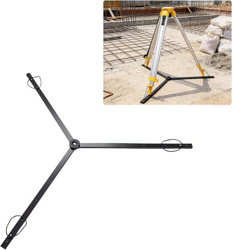 Tripod Stabilizer, Aluminum Anodized Legs Foldable, Photography Surveying Equipment Stabilizer with O Loop Reinforced Feet for Uneven Terrain in Kuwait