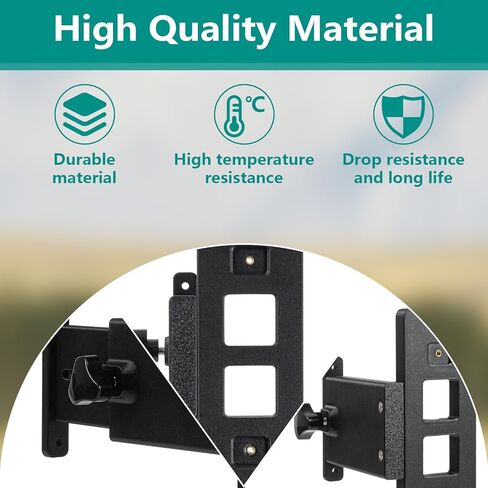 Doorbell Extender Mount Compatible with eufy Doorbell Camera E340, C31 & C30 - Brick Wall Extension for Wider View and Optimal Angle in Kuwait