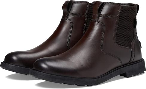 Nunn Bush Men's 1912 Plain Toe Chelsea Leather Pull on Boot with Scotchguard Defender in Saudi Arabia