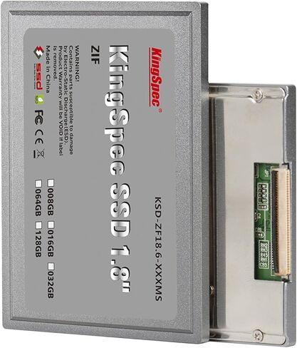 1.8 بوصة 40Pin ZIF MLC SSD GB KingSpec in Kuwait