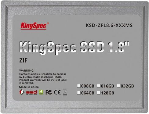 1.8 بوصة 40Pin ZIF MLC SSD GB KingSpec in Kuwait