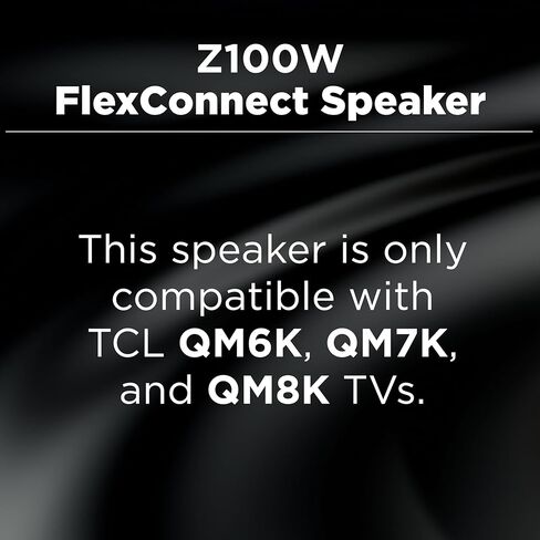مكبر صوت مسرح منزلي لاسلكي TCL Z100 مع تقنية Dolby Atmos FlexConnect مع بث موسيقى بلوتوث، طاقة خرج 170 وات، معايرة ذكية (متجددة) in Kuwait