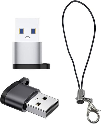 محول USB A إلى USB C لنقل البيانات بسرعة 480 ميجابت في الثانية وشحن 5V2A يستخدم على نطاق واسع مع الهواتف والأجهزة اللوحية والمزيد in Kuwait