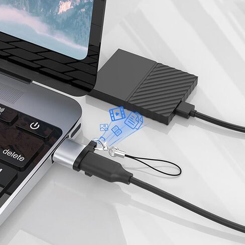 محول USB A إلى USB C لنقل البيانات بسرعة 480 ميجابت في الثانية وشحن 5V2A يستخدم على نطاق واسع مع الهواتف والأجهزة اللوحية والمزيد in Kuwait