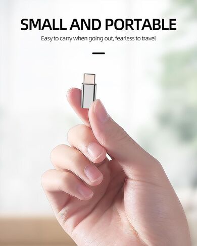 مجموعة محول Micro USB أنثى إلى USB C ذكر (3 عبوات) ملحقات شاحن Android إلى Type C Jack كابل شحن قابس كابل شاحن مزود طاقة متوافق مع Samsung Pixel لجهاز iPad tp in Kuwait