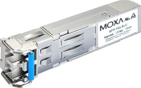 Moxa SFP-1GLXLC-T, SFP Module with 1 1000BaseLX Port with LC Connector for 10 km Transmission, -40 to 85°C Operating Temperature in Kuwait
