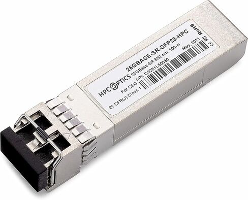 Compatible with Broadcom Avago AFBR-725TMZ 25GBASE-SR SFP28 Transceiver | 25G SR OM4 MMF 850nm AFBR-725TMZ-HPC in Kuwait