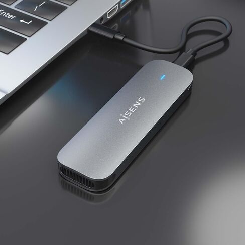 AISENS M.2 (NGFF) ASM2-006GRY SATA to USB3.1 GEN1 Grey External Box in Kuwait
