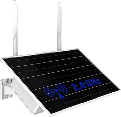 Solar WiFi Extender Outdoor – Solar Powered Long Range Signal Booster, No Wires, Easy Setup WiFi Repeater for Yard Farm Ranch RV, 2.4GHz 300Mbps, 27000mAh, IP66 Waterproof, Works with Any Router in Kuwait