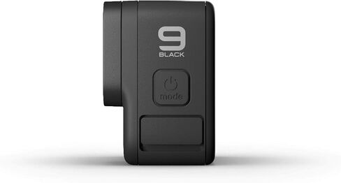 كاميرا GoPro HERO9 Black - مقاومة للماء مع شاشات LCD أمامية وشاشات خلفية تعمل باللمس، فيديو 5K Ultra HD، صور 20 ميجابكسل، بث مباشر 1080 بكسل، كاميرا ويب، التثبيت in Kuwait