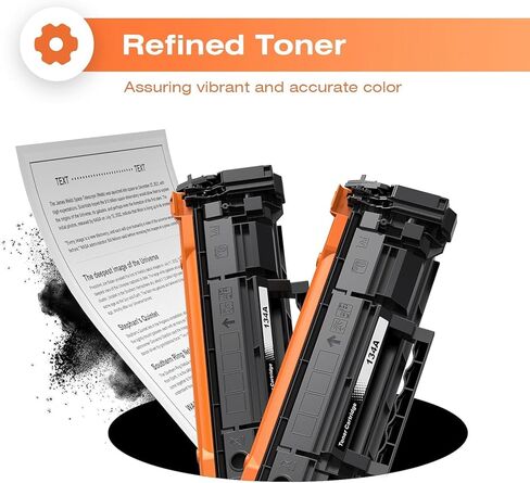 colorfly 134A Toner Cartridges with Chip Replacement for HP 134A Black Toner Cartridge W1340A Toner 134X Toner Work with LaserJet 209dw MFP M234dw M234sdw M234sdn Printer in Kuwait