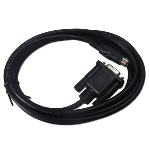 MT8000-DVP لشاشات اللمس من سلسلة MT6000 وكابل تنزيل كابل PLC من سلسلة DVP أسود (10 متر) in Kuwait