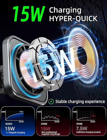 for MagSafe Car Charger Phone Mount Holder for Truck,【11-inch Long arm】 15W Qi2 Magnetic Wireless Car Charging Windshield Dashboard, Truck Accessories, for iPhone 17 16 15 14 13 12 Series in Kuwait