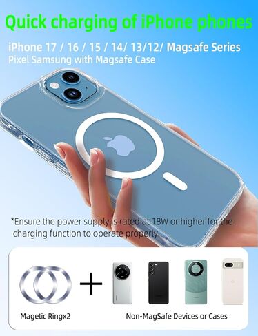 for MagSafe Car Charger Phone Mount Holder for Truck,【11-inch Long arm】 15W Qi2 Magnetic Wireless Car Charging Windshield Dashboard, Truck Accessories, for iPhone 17 16 15 14 13 12 Series in Kuwait