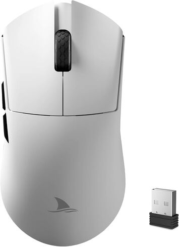 Darmoshark M3V2 8K Wireless Gaming Mouse,Tri-Mode 2.4G/USB-C/Bluetooth Mouse Up to 26000Dpi,PAW3395 Optical Sensor Lightweight 58g,5 programmable Button,Computer Mouse for Laptop,PC,Windows,Mac(Green) in Saudi Arabia