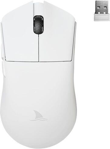 Darmoshark M3V2 8K Wireless Gaming Mouse,Tri-Mode 2.4G/USB-C/Bluetooth Mouse Up to 26000Dpi,PAW3395 Optical Sensor Lightweight 58g,5 programmable Button,Computer Mouse for Laptop,PC,Windows,Mac(Green) in Saudi Arabia