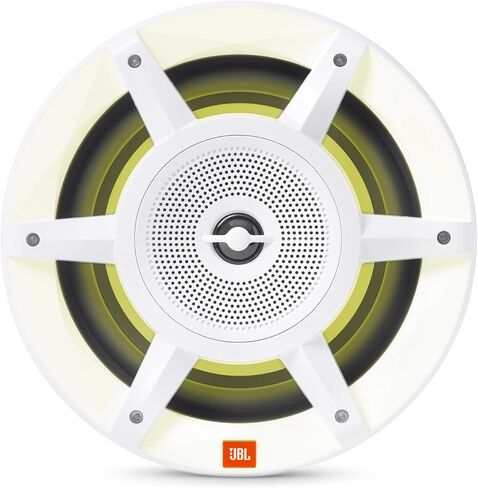 استبدال OEM الأبيض JBL 8 "500 Watt RGB LED حزمة مكبرات الصوت البحرية Powersports البحرية الخارجية - 4 مكبرات الصوت in Kuwait