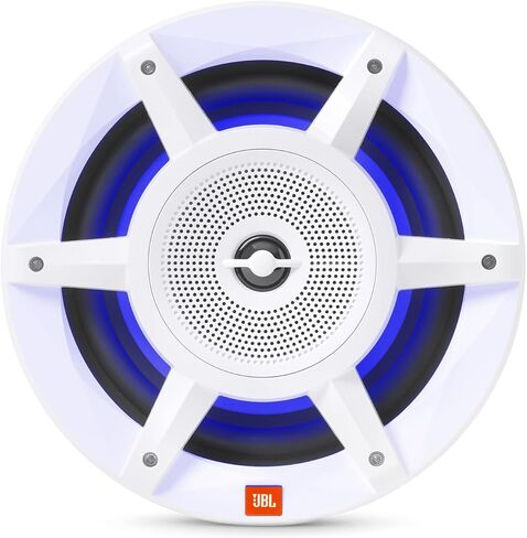 استبدال OEM الأبيض JBL 8 "500 Watt RGB LED حزمة مكبرات الصوت البحرية Powersports البحرية الخارجية - 4 مكبرات الصوت in Kuwait