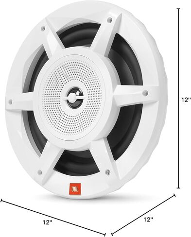 استبدال OEM الأبيض JBL 8 "500 Watt RGB LED حزمة مكبرات الصوت البحرية Powersports البحرية الخارجية - 4 مكبرات الصوت in Kuwait