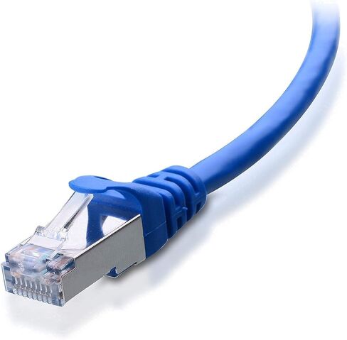 كابل Matters كابل إيثرنت محمي بطول 75 قدم Cat6A (SSTP، SFTP) باللون الأزرق وكابل إيثرنت رفيع للغاية Cat6 بطول 35 قدم in Kuwait