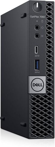 كمبيوتر مكتبي صغير ديل اوبتيبلكس 7060، انتل كور i7-8700T، ذاكرة وصول عشوائي 8 جيجا، 256 جيجا اس اس دي، لوحة مفاتيح وماوس، ويندوز 11 برو (متجدد) in Kuwait
