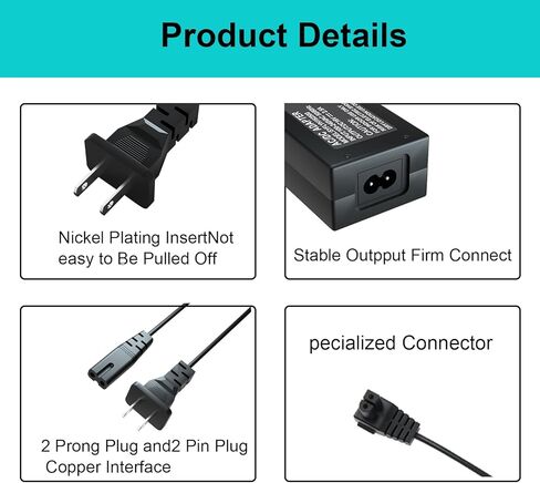 26V Adapter Charger for 21.6V Battery Pool Cleaner Compatible with Seauto Crab CR and Zyerch SAT30 Robotic Pool Cleaner Charger in Kuwait
