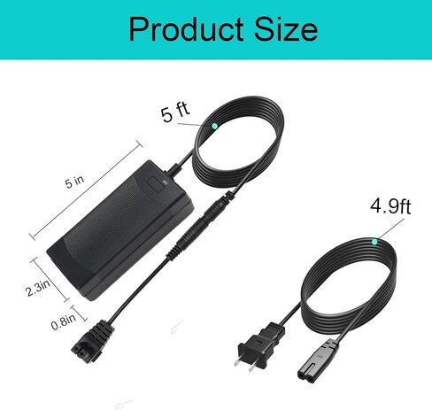26V Adapter Charger for 21.6V Battery Pool Cleaner Compatible with Seauto Crab CR and Zyerch SAT30 Robotic Pool Cleaner Charger in Kuwait
