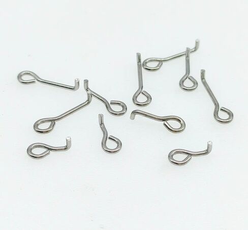 Pack of 50 6mm~10mm Articulated Fish Spine Tail Shank Articulated Big Game Shank Streamers Finesse Changer Fly Tying Material in Kuwait