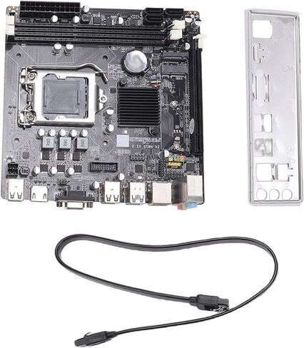 Tangxi H81 Gaming Motherboard, Mini ITX Computer Motherboard, Dual Channel DDR3, LGA 1150, M.2 Nvme Hard Drive & WiFi Slot, 6Gb / s Serial ATA3.0, PCI E X16, I/O Ports in Kuwait