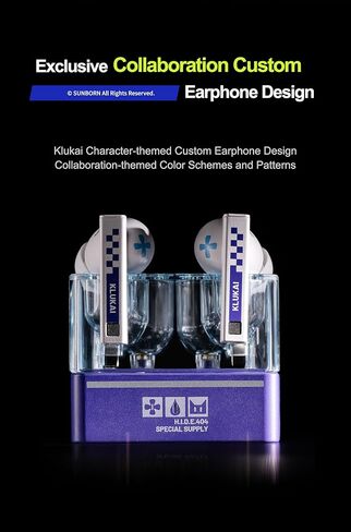سماعات Moondrop x للفتيات Frontline 2: Exilium KLUKAI TWS مستو مغناطيسي للسائق، سماعات بلوتوث لاسلكية حقيقية لإلغاء الضوضاء in Kuwait