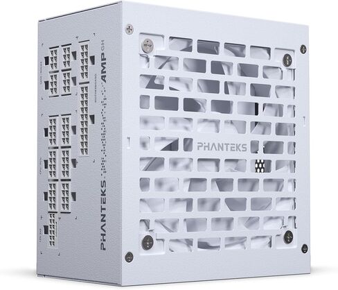 Phanteks AMP GH 1000W Platinum Power Supply، ATX 3.1 ومنصة PCIe 5.1، كابلات فردية معيارية بالكامل، وضع صامت بدون مروحة (أسود) in Kuwait