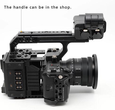 New Camera cage Expansion Module Accessories Compatible with FX3/FX30 Cineback Built-in Voltage Display Screen, with 4 D-Type faucets and Dual USB-C Ports in Kuwait