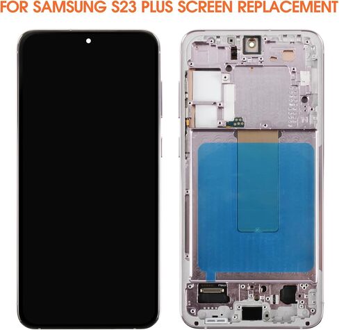 بديل شاشة OLED لهاتف Samsung Galaxy S23 Plus لعرض Samsung S23 Plus LCD SM-S916B SM-S916U SM-S916W مجموعة شاشة لمس LCD رقمية مع إطار in Kuwait