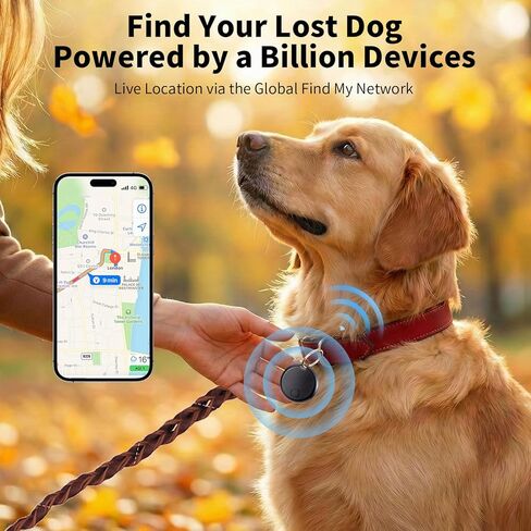 علامات التتبع الذكية لعلامات Air Track، ومكتشف مفاتيح بلوتوث لـ Apple Find My (iOS) وGoogle Find Hub (Android)، ومتتبع محمي للخصوصية للمفتاح/المحفظة/الأمتعة/الحقائب/المركبة/الحيوانات الأليفة - أسود (4 عبوات) in Kuwait