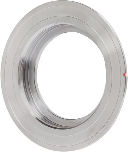 M42 MD Lens Adapter, Silver Copper Alloy Wearproof Adapter for M42 Lens to MD Mount Camera, with Tight Fitting and No Light Leakage in Kuwait