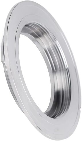 M42 MD Lens Adapter, Silver Copper Alloy Wearproof Adapter for M42 Lens to MD Mount Camera, with Tight Fitting and No Light Leakage in Kuwait