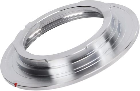 M42 MD Lens Adapter, Silver Copper Alloy Wearproof Adapter for M42 Lens to MD Mount Camera, with Tight Fitting and No Light Leakage in Kuwait